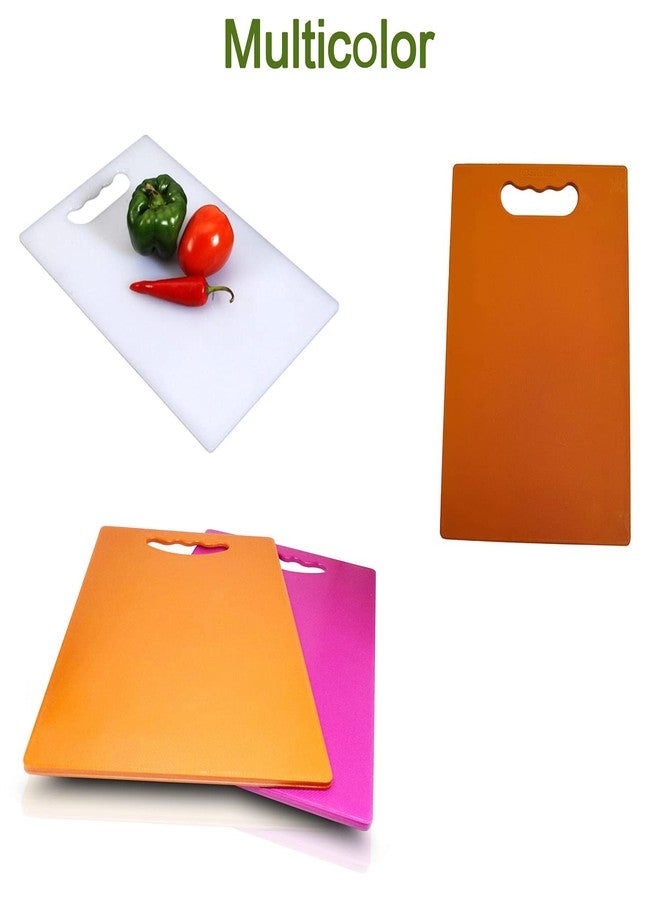 Garth Chopping Board Cutting Board Vegetable Fruits Chopping Board for Kitchen Plastic Food Cutting Block Mat Tool with Hang Hole | Pack of 1 - Image 3
